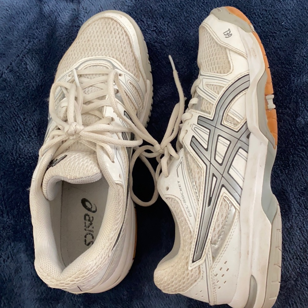 Asics indoor volleyball / field hockey shoes.
